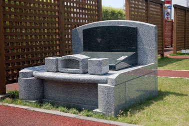 C 区1.8ｍ2 墓石施工例